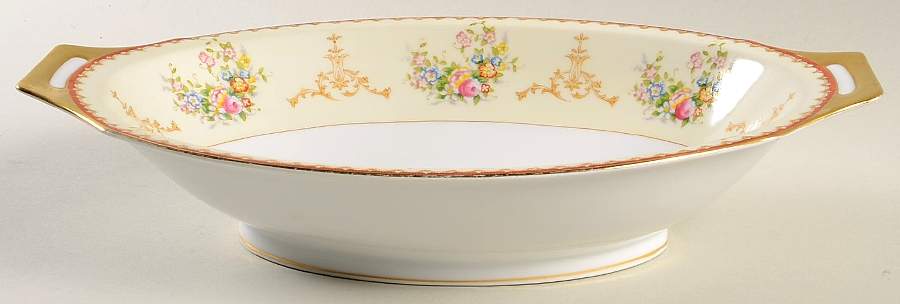 Ogden 11" Oval Vegetable Bowl by Meito-1