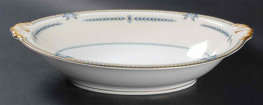Olympia 11" Oval Vegetable Bowl by Meito-1
