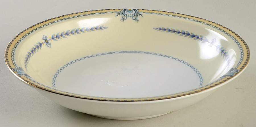 Olympia Rim Soup Bowl by Meito-1