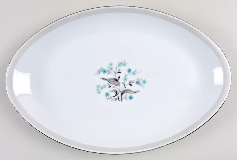Orleans 14" Oval Serving Platter by Meito-1