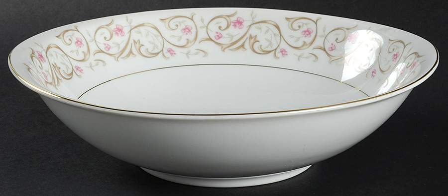 Pamela 8" Round Vegetable Bowl by Meito-1