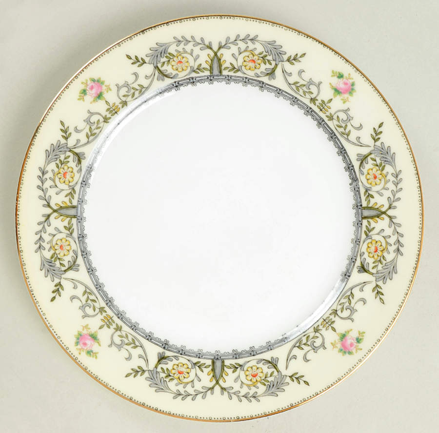 Paris Dark Gray Salad Plate by Meito-1