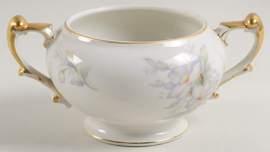 Pastelle Empire Sugar Bowl No Lid by Meito-1