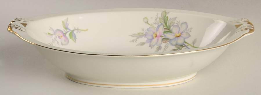 Pastelle Empire 11" Oval Vegetable Bowl by Meito-1