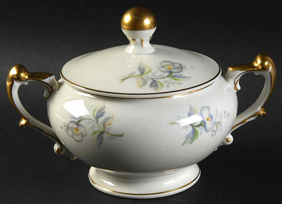 Pastelle Orleans Sugar Bowl & Lid by Meito-1