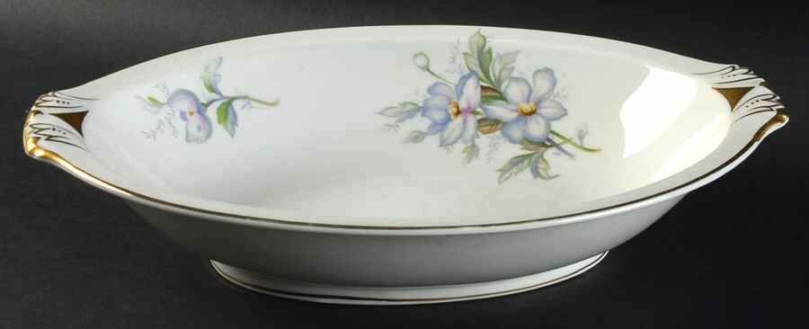 Pastelle Orleans 11" Oval Vegetable Bowl by Meito-1