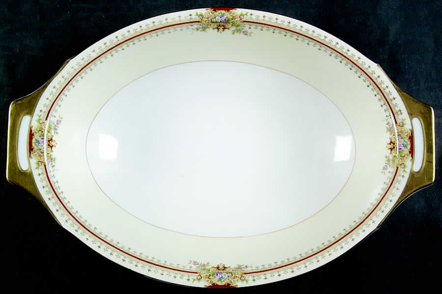 Regina 11" Oval Vegetable Bowl by Meito-1