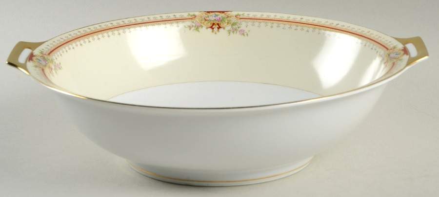 Regina 10" Round Vegetable Bowl by Meito-1