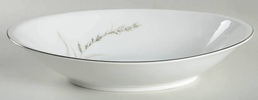 Remembrance 11" Oval Vegetable Bowl by Meito-1