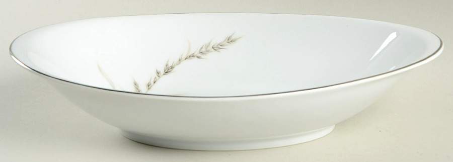 Remembrance 11" Oval Vegetable Bowl by Meito-1