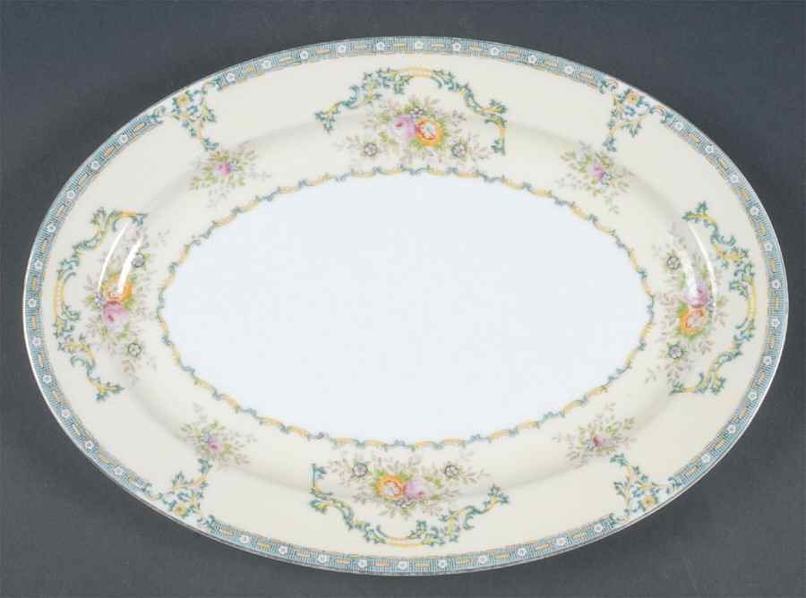 Rochambeau 12" Oval Serving Platter by Meito-1