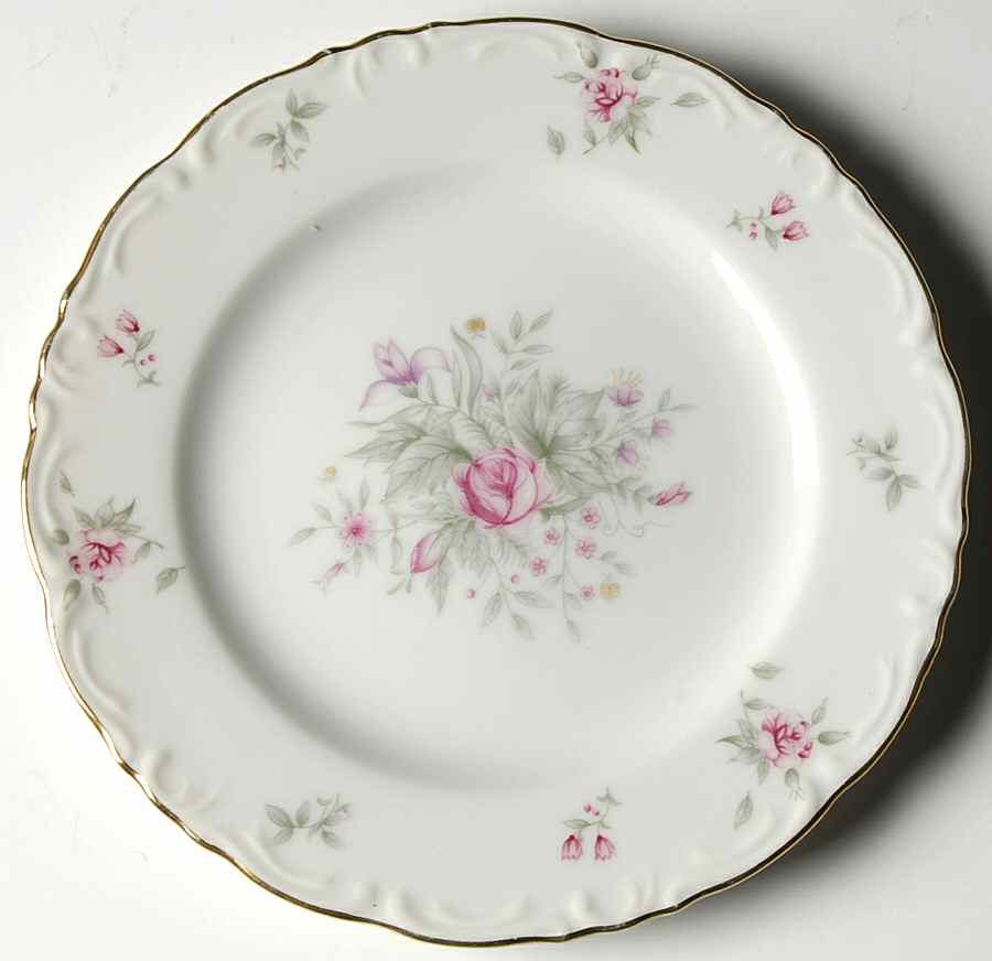 Rose Lane Bread & Butter Plate by Meito-1