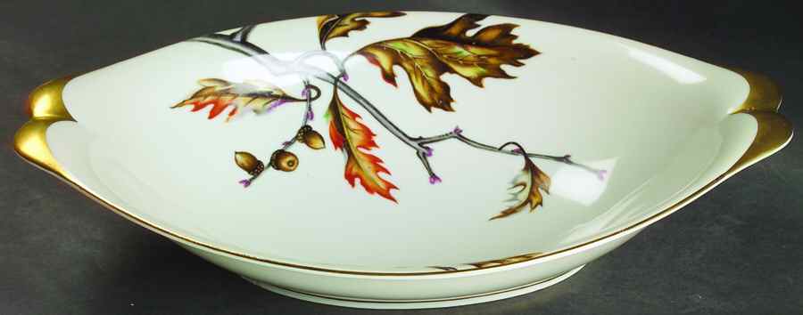 Royal Oak 12" Oval Vegetable Bowl by Meito-1