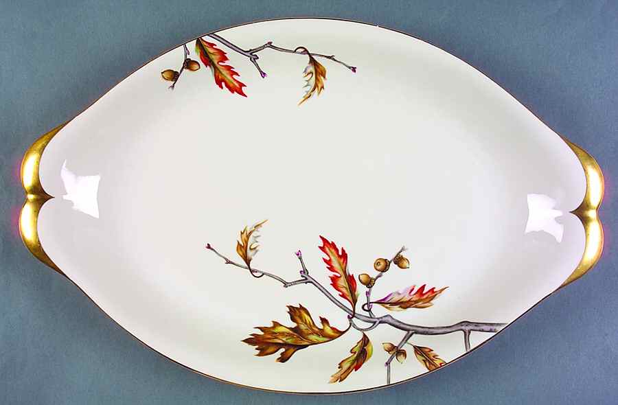 Royal Oak 17" Oval Serving Platter by Meito-1