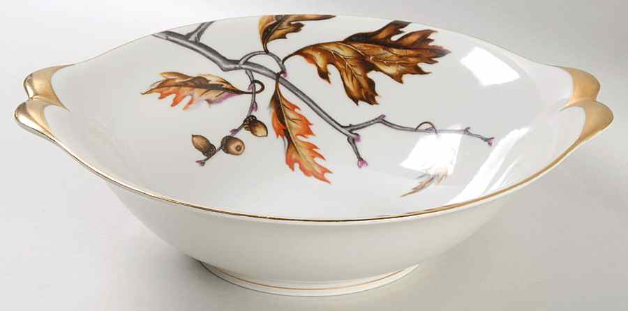 Royal Oak 10" Round Vegetable Bowl by Meito-1