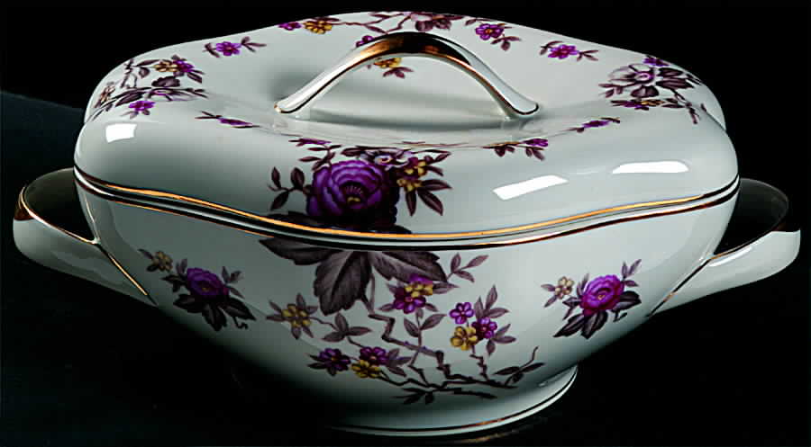 Rosanne Oval Covered Vegetable by Meito-1