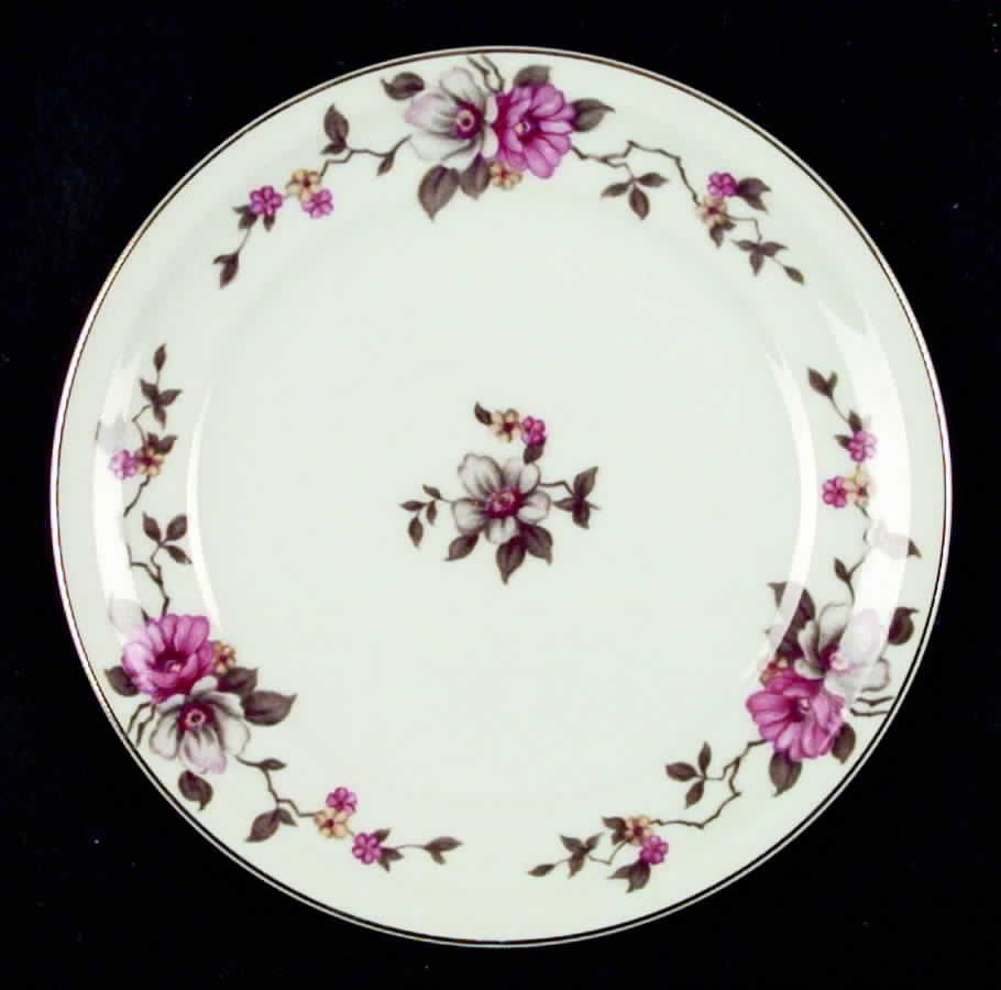 Rosella (Empire) Salad Plate by Meito-1