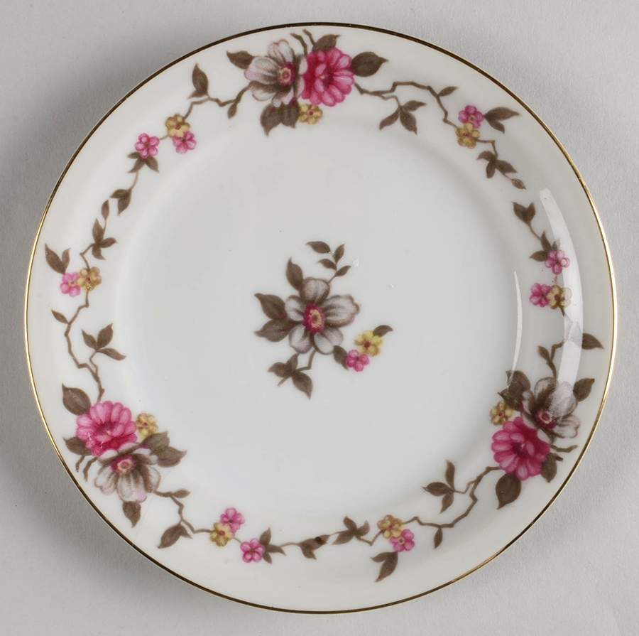 Rosella (Empire) Bread & Butter Plate by Meito-1