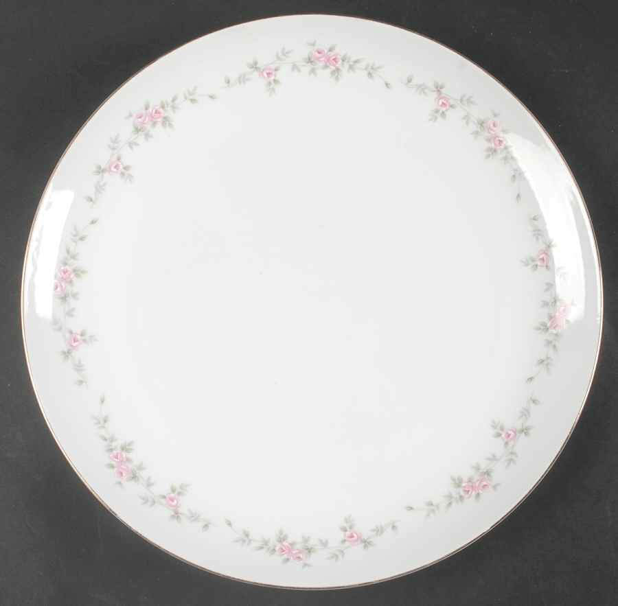 Rose Vine 12" Chop Plate (Round Platter) by Meito-1