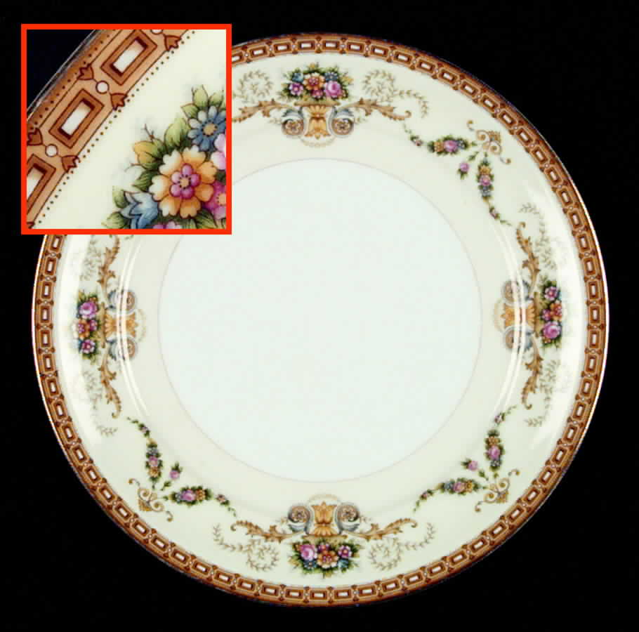 Roxanne Salad Plate by Meito-1