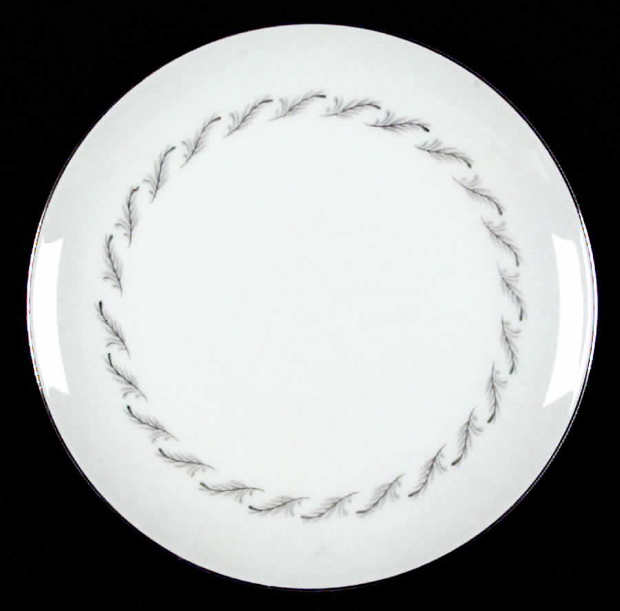Sculpture (Blue Leaves) Dinner Plate by Meito-1