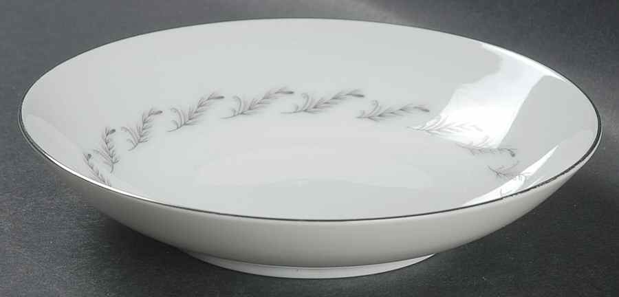 Sculpture (Blue Leaves) Fruit/Dessert (Sauce) Bowl by Meito-1
