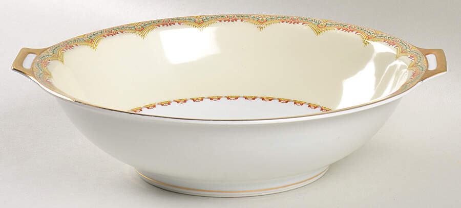 Seville 10" Round Vegetable Bowl by Meito-1