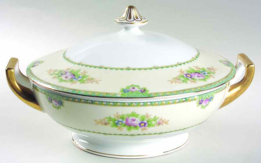 Shelley Round Covered Vegetable by Meito-1
