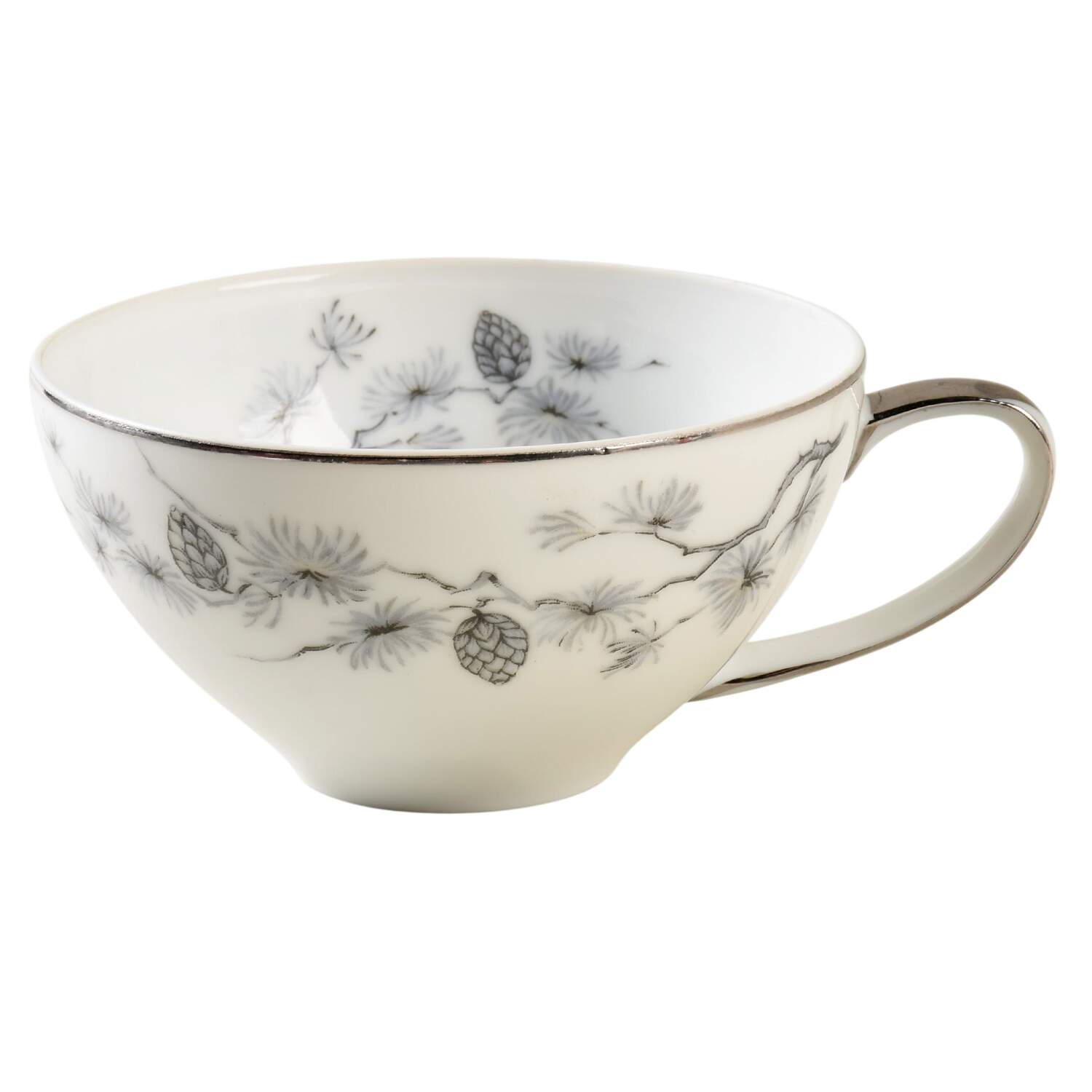 Silver Pine Flat Cup by Meito-1