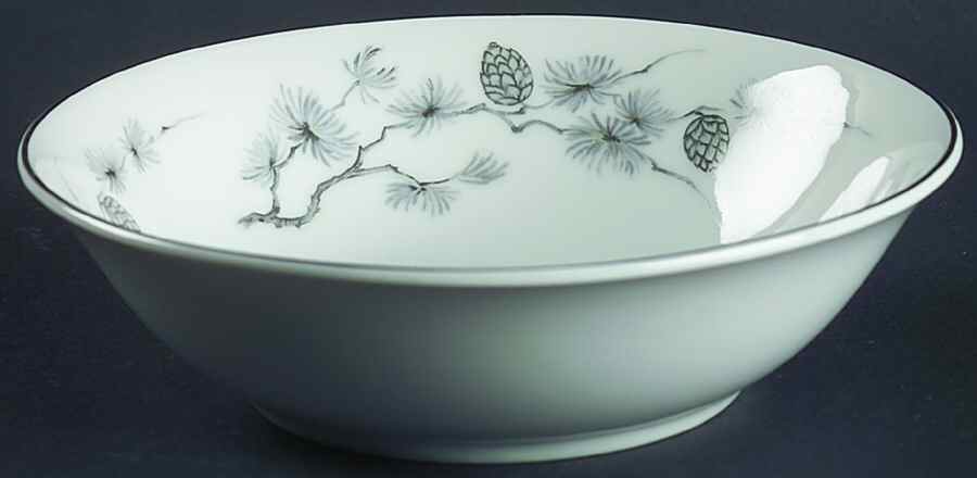 Silver Pine Coupe Cereal Bowl by Meito-1