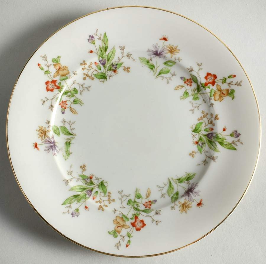 Spring Garden Bread & Butter Plate by Meito-1