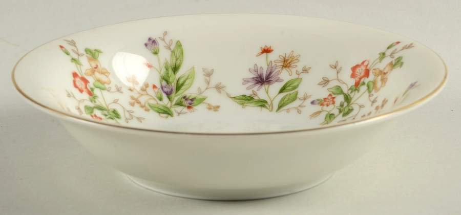 Spring Garden Fruit/Dessert (Sauce) Bowl by Meito-1