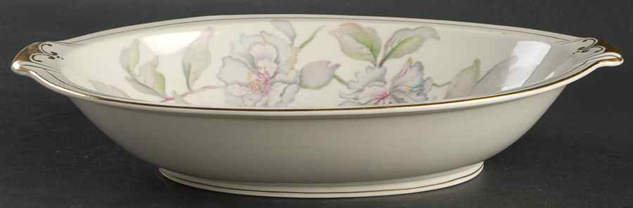 Spring Time 12" Oval Vegetable Bowl by Meito-1