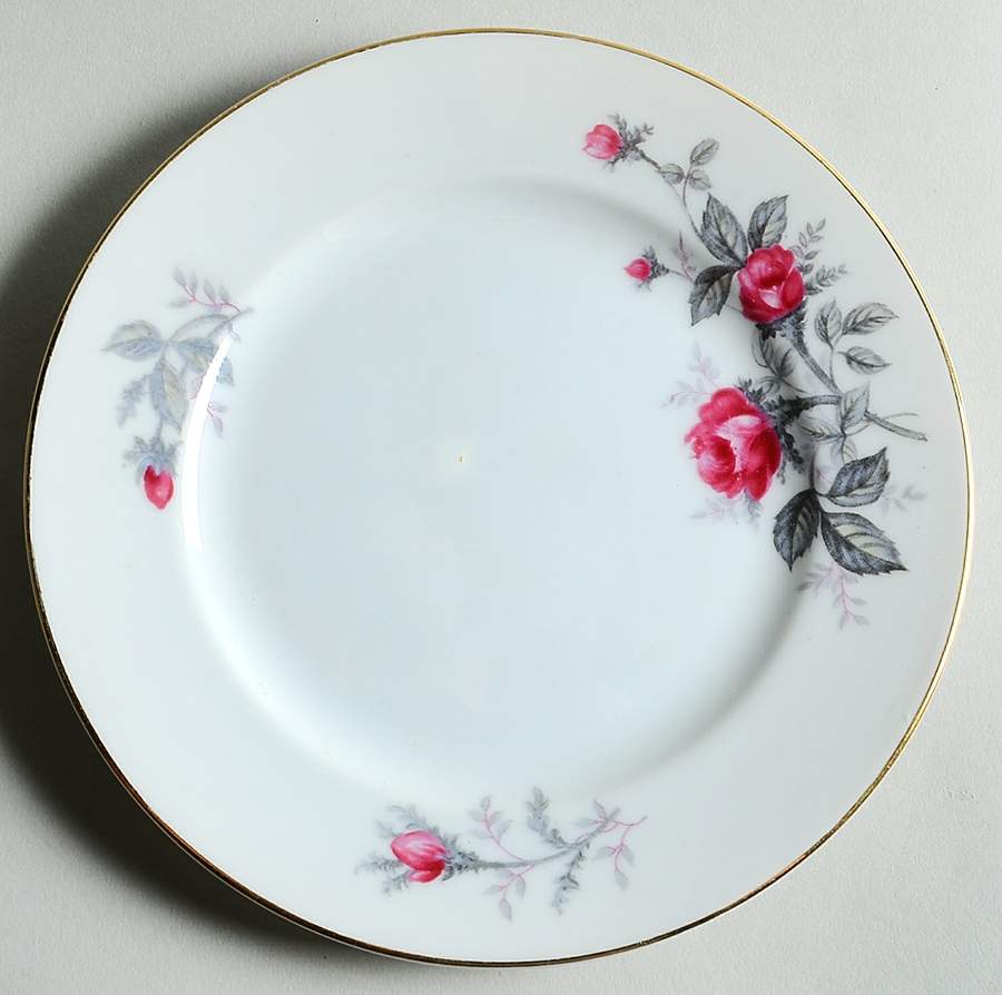Spring Rose Bread & Butter Plate by Meito-1
