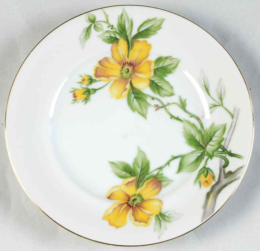 Sun Glory Bread & Butter Plate by Meito-1