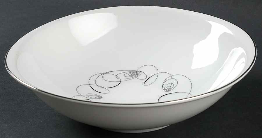 Tempo 9" Round Vegetable Bowl by Meito-1