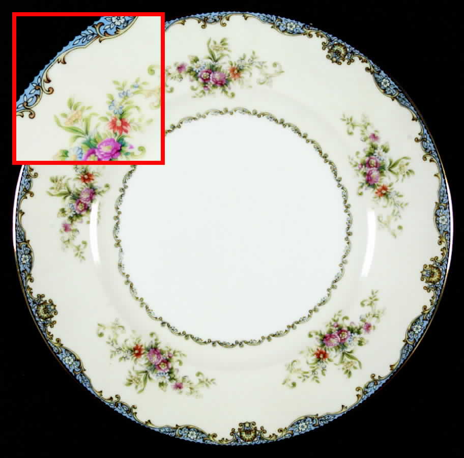 Thames Dinner Plate by Meito-1