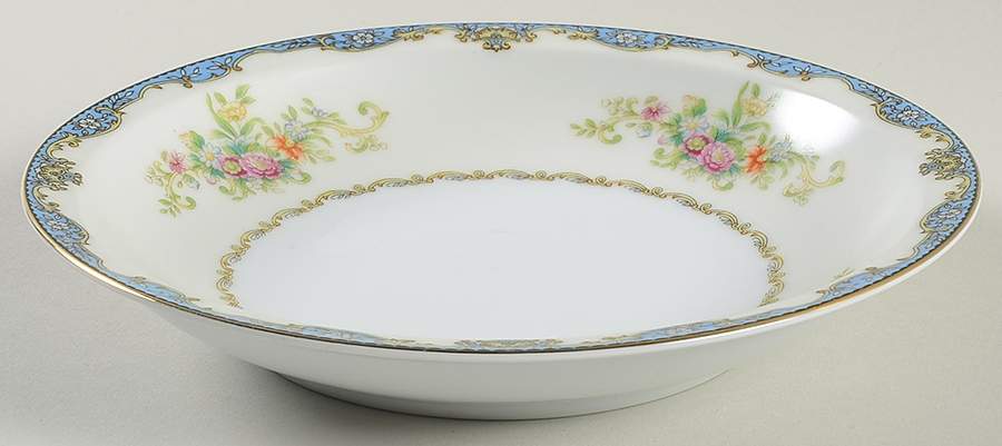 Thames Rim Soup Bowl by Meito-1