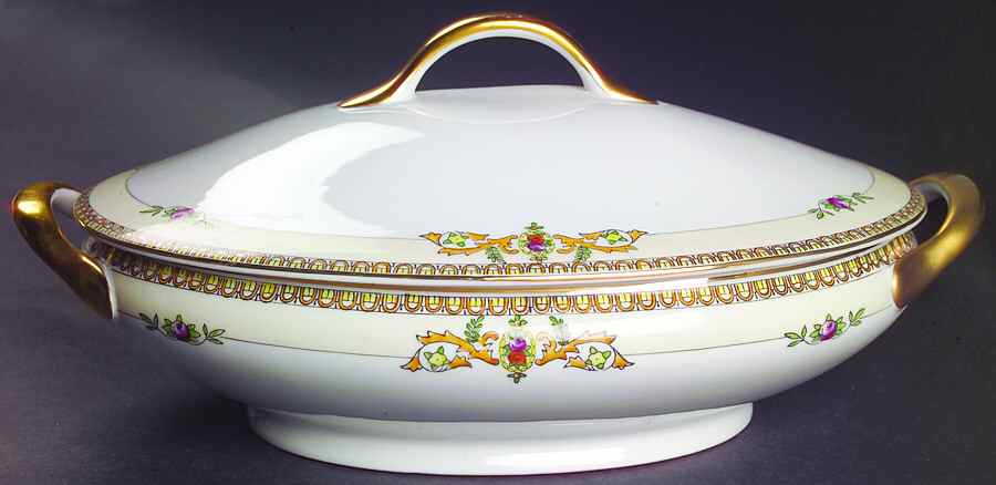 Toledo Oval Covered Vegetable by Meito-1