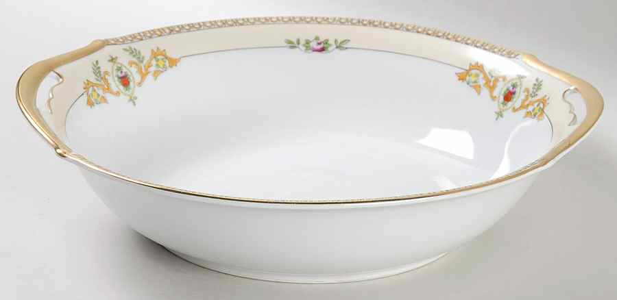 Toledo 10" Round Vegetable Bowl by Meito-1