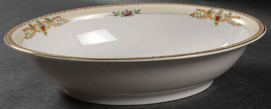 Toledo 10" Oval Vegetable Bowl by Meito-1