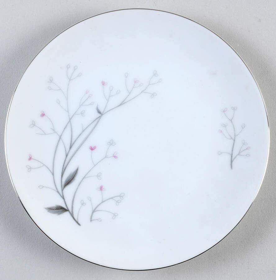 Trees Bread & Butter Plate by Meito-1