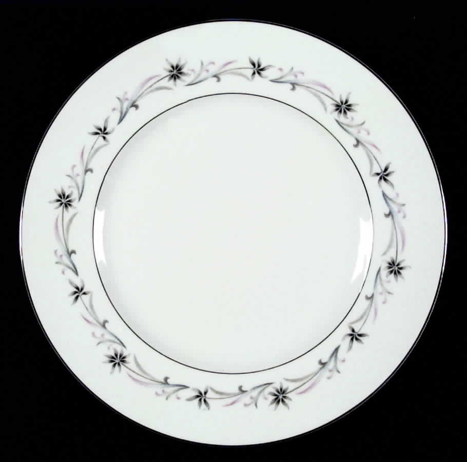 Troy (Blue & Pink Floral) Dinner Plate by Meito-1