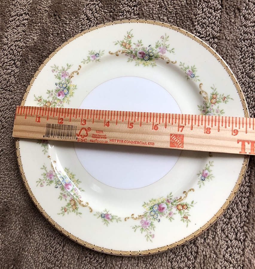 V1667  Luncheon Plate by Meito-1