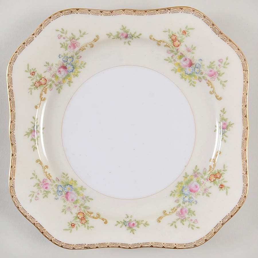 V1667  Square Salad Plate by Meito-1
