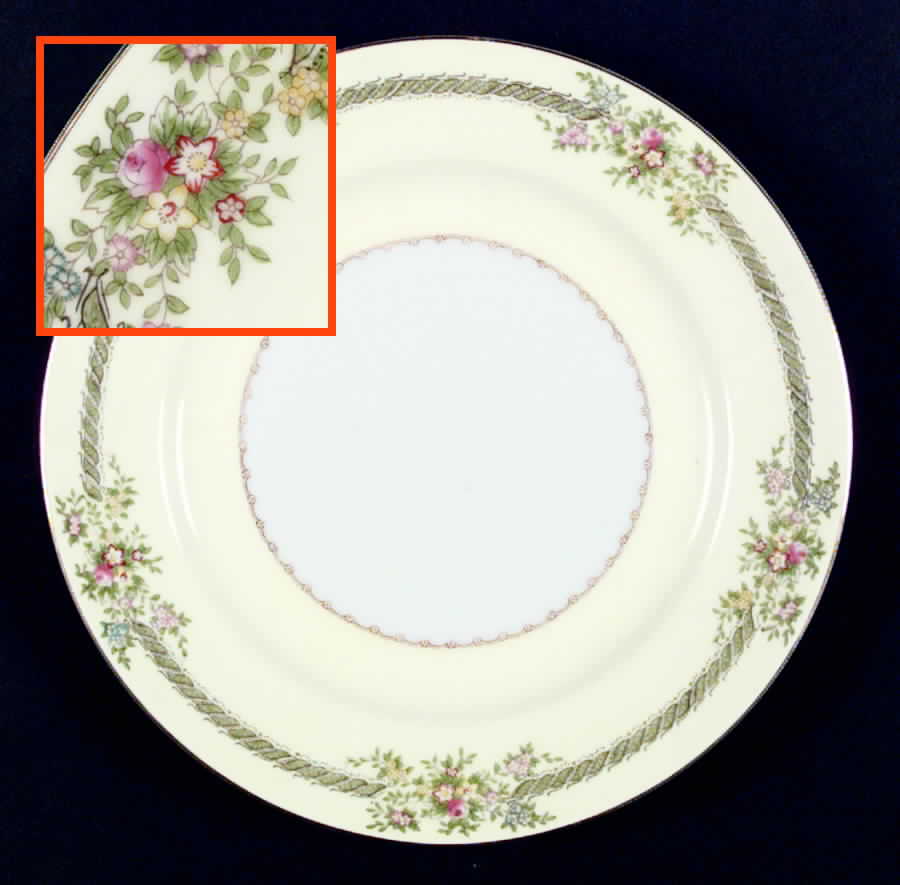 V1750  Dinner Plate by Meito-1
