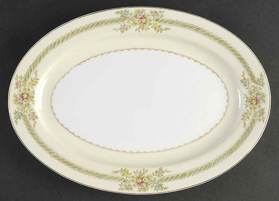 V1750  12" Oval Serving Platter by Meito-1