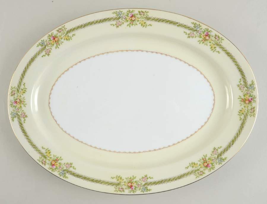 V1750  16" Oval Serving Platter by Meito-1