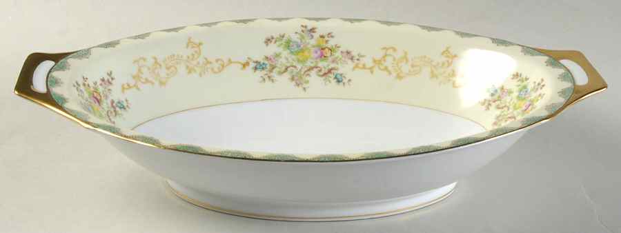 V1848 11" Oval Vegetable Bowl by Meito-1