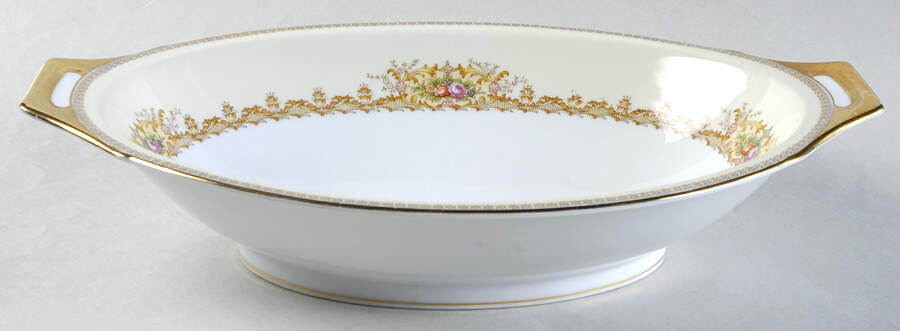 V1876 11" Oval Vegetable Bowl by Meito-1
